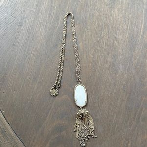 Kendra Scott white necklace